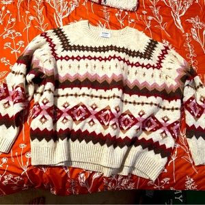 Old navy sweater kinda cropped